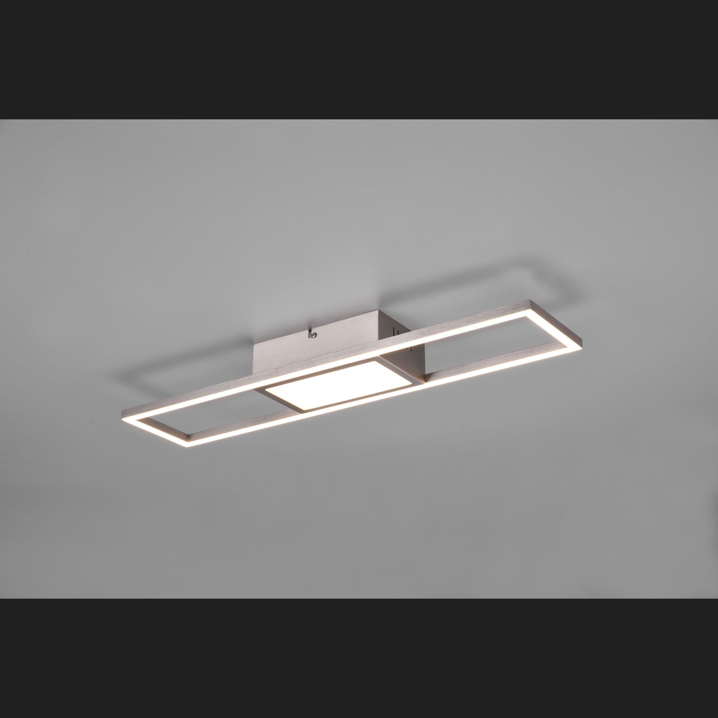 Rigido - Ceiling lamp - Nickel Matt - Reality