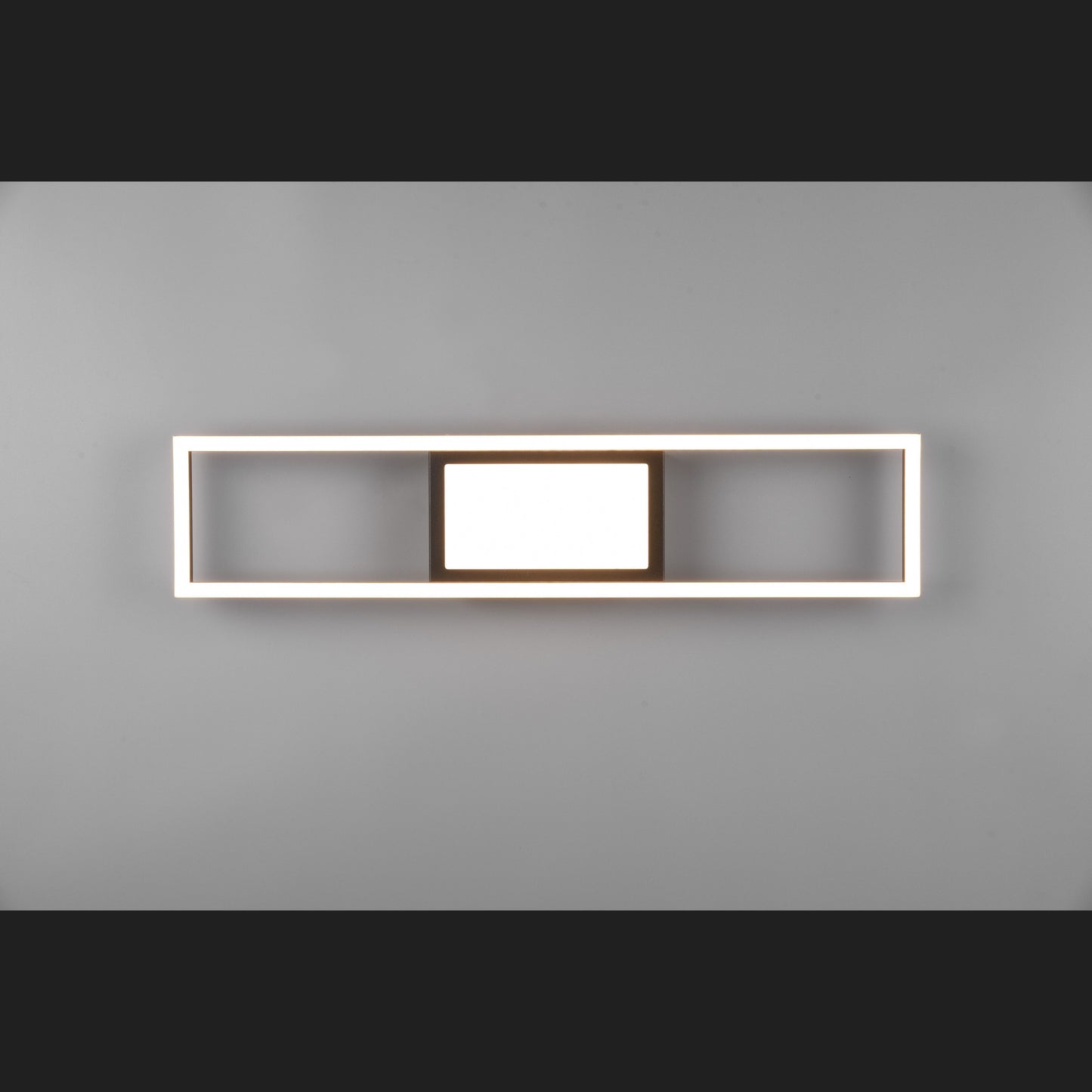 Rigido - Ceiling lamp - Black Matt - Reality