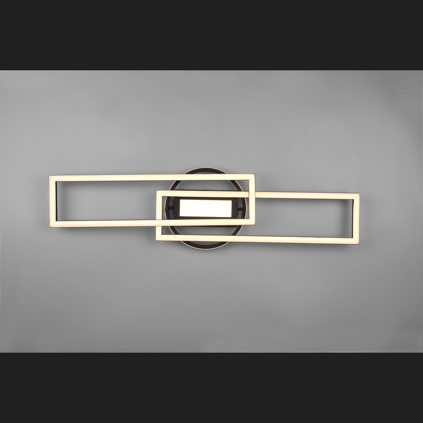Twister - Ceiling lamp - Black Matt - Reality