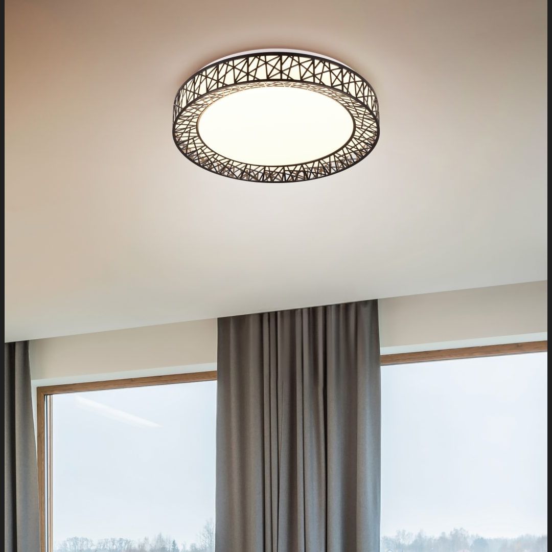 Cluster - Ceiling lamp - Black - Reality