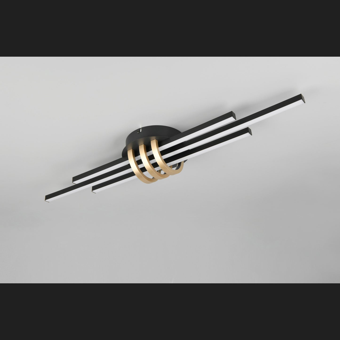 Cinto - Ceiling Lamp - Black Gold - Reality - R67873180