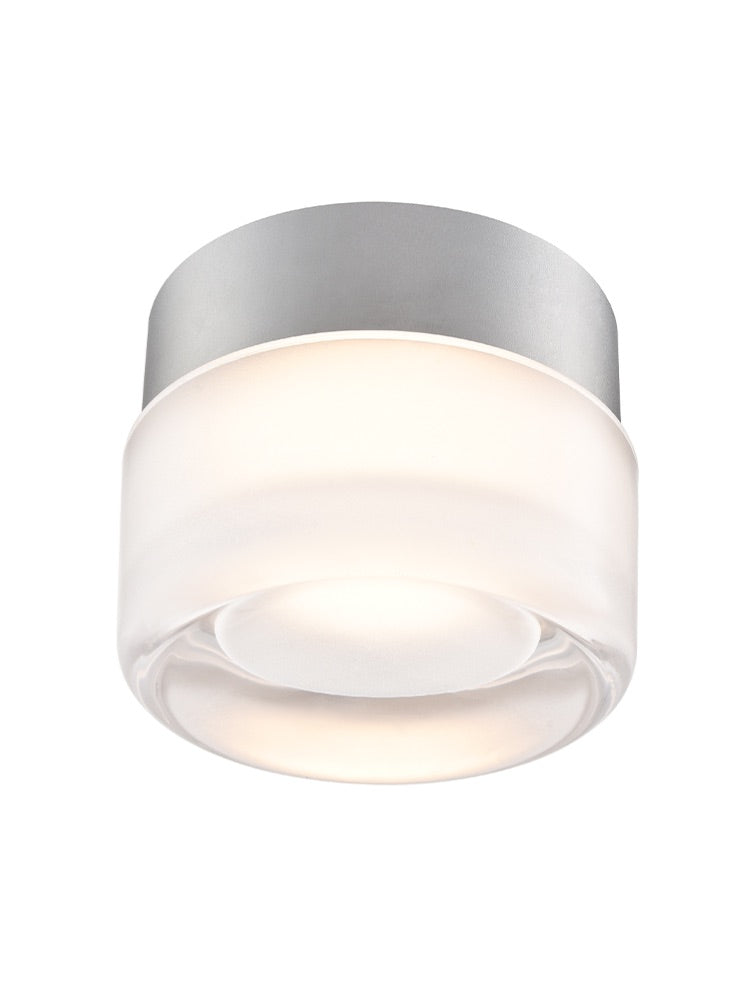Roue Painted Grey LED Ceiling Light