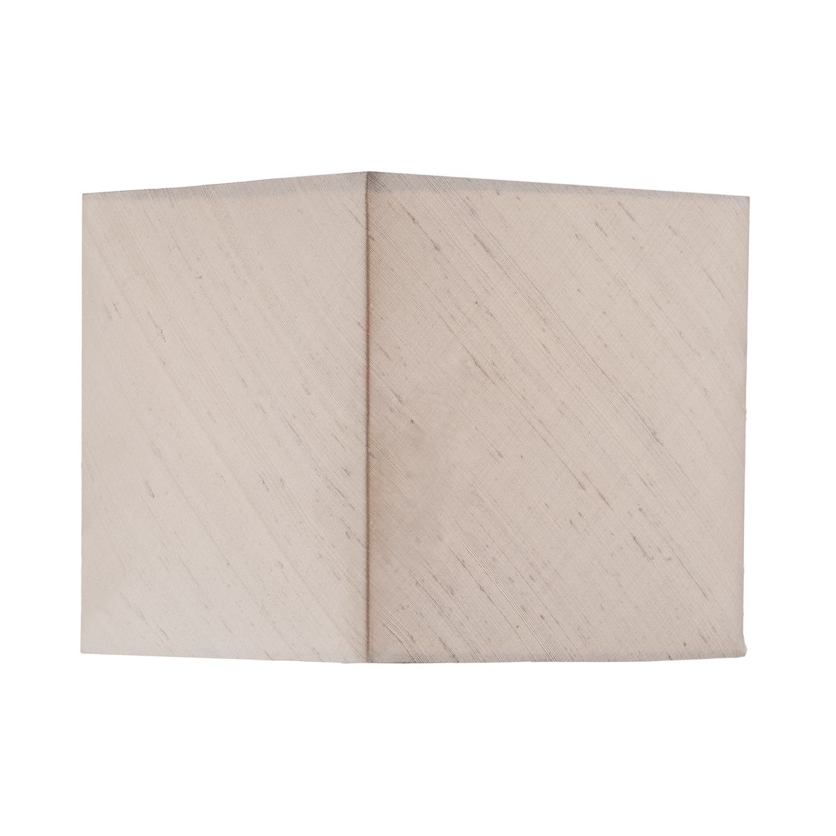 S1129 Taupe Silk Square Shade 15cm