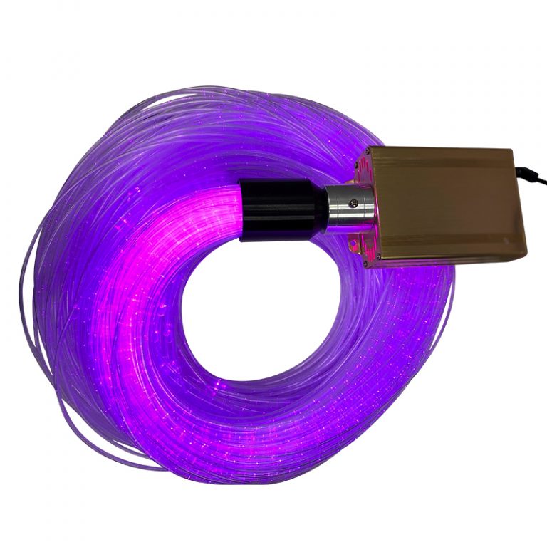 Fibre Optic Sensory Light System 16W light Source & 100 x 1.5m Long Tails