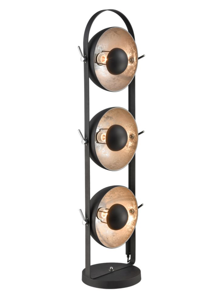 Earl standard lamp with three reflectors