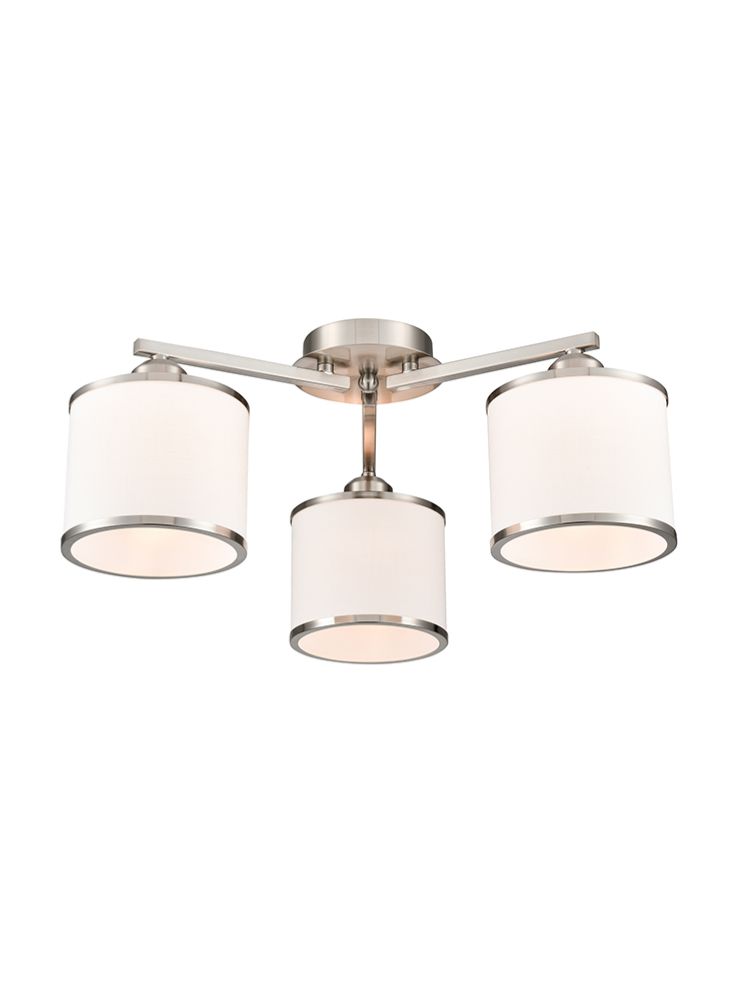Sirius 3lt Fitting in Satin Nickel
