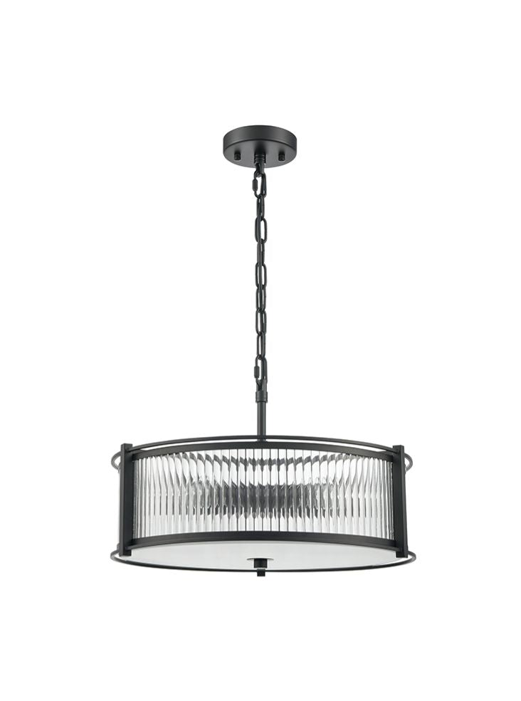 Sloane 5lt Pendant in matt black