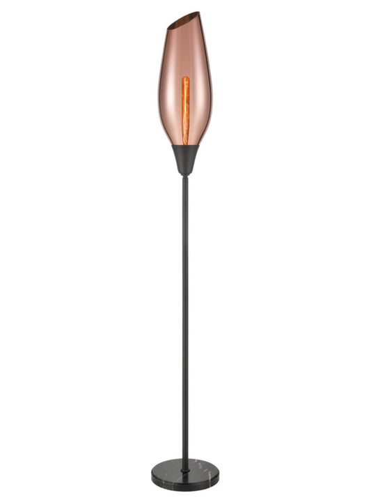 Taper Copper Floor Lamp