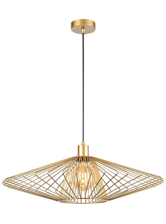 Thatch Pendant Gold Large