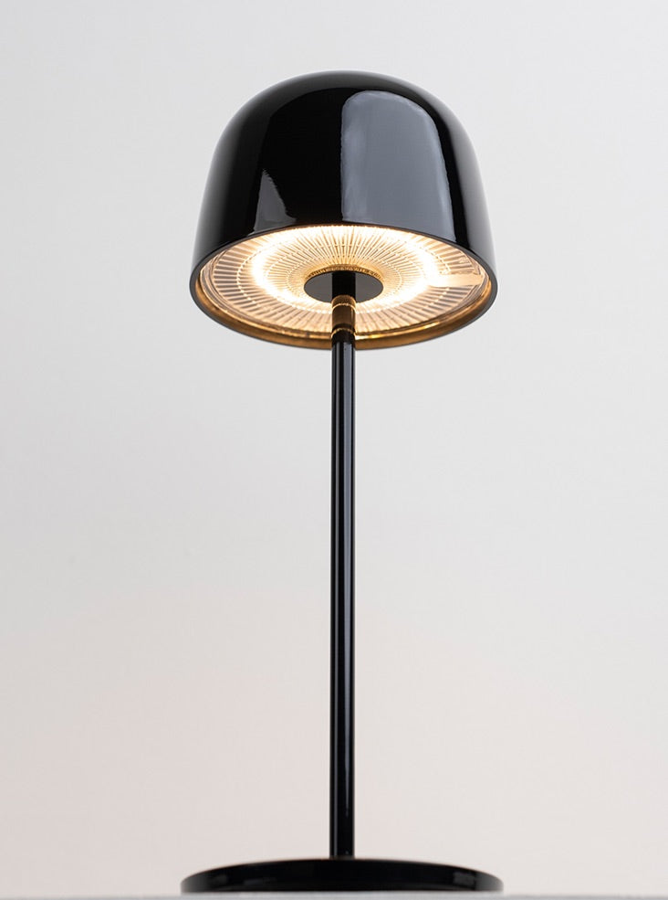 Trailblazer Portable Black Ceramic Table Lamp
