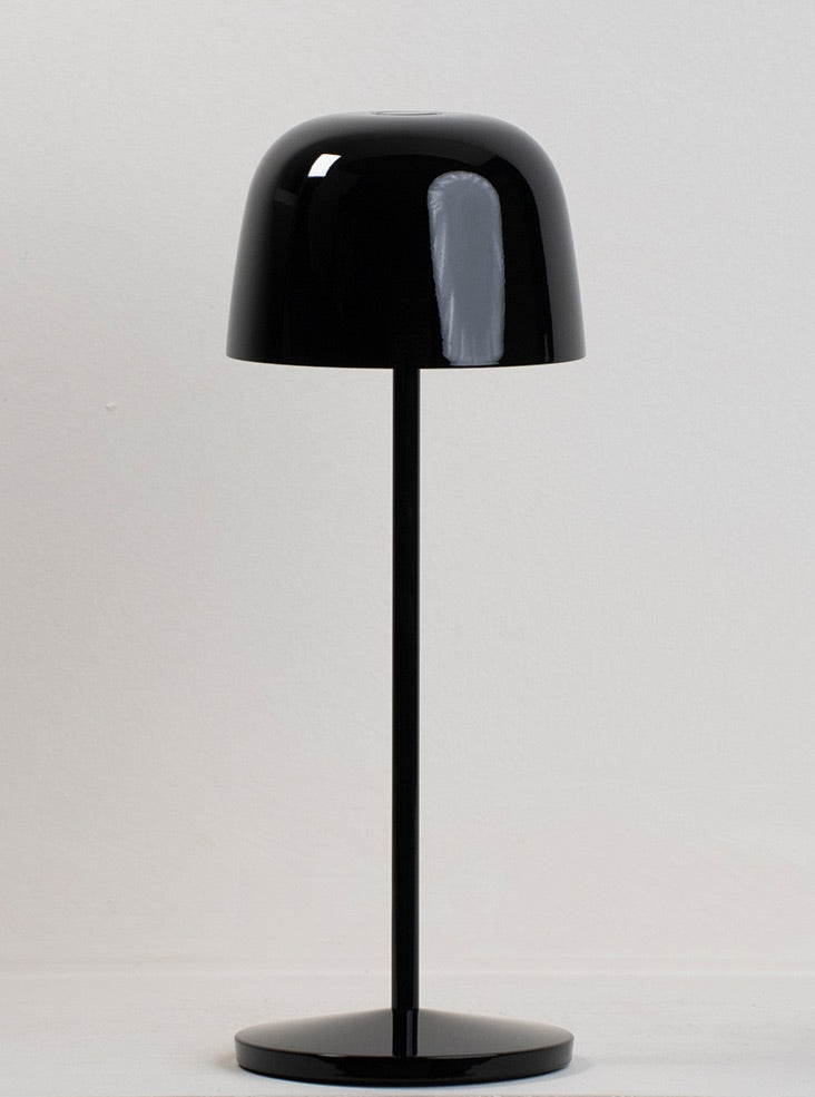 Trailblazer Portable Black Ceramic Table Lamp
