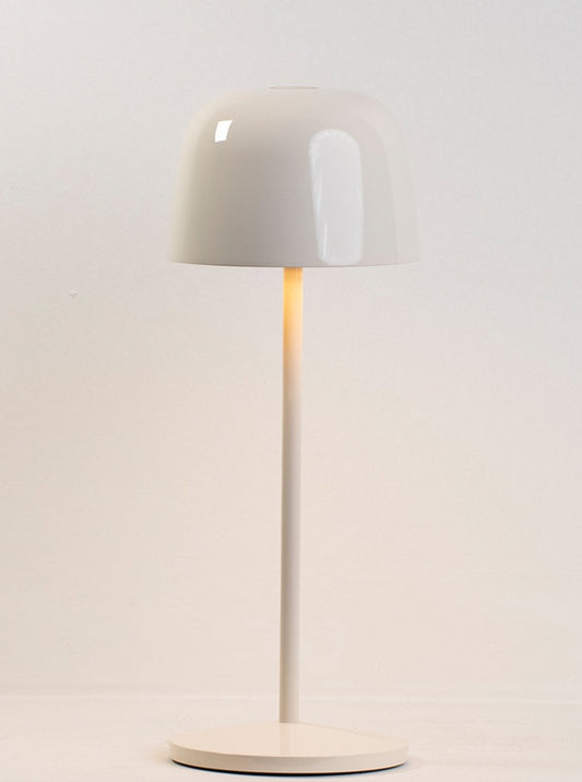 Trailblazer Portable Cream Ceramic Table Lamp
