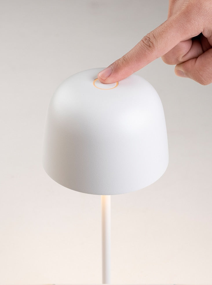 Trailblazer Portable Matt White Table Lamp