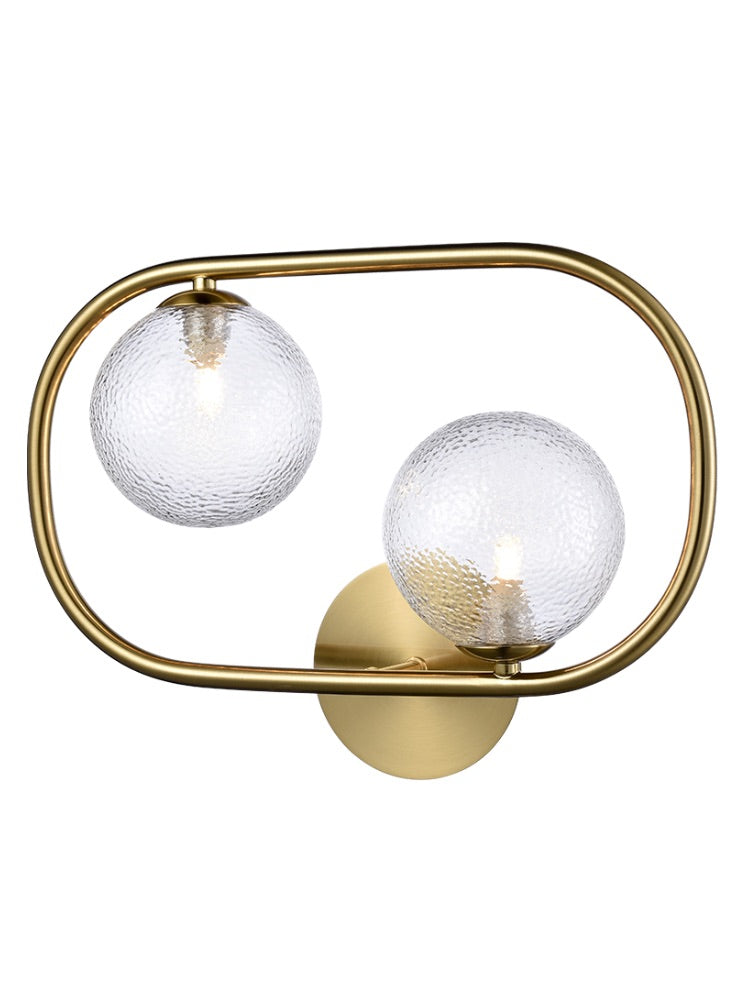 Trapeze 2lt Wall Light