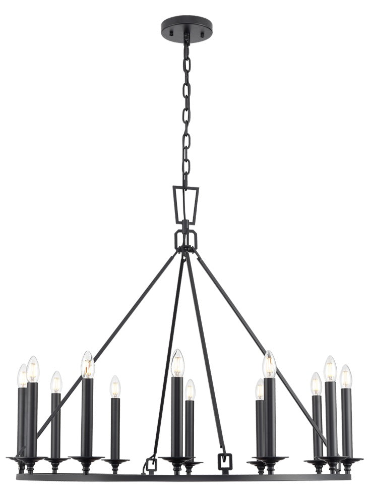 Tudor 12lt Chandelier