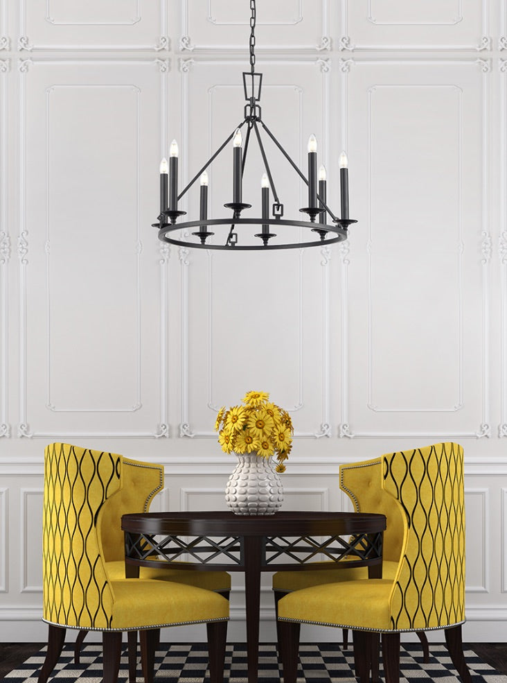 Tudor 8lt Chandelier