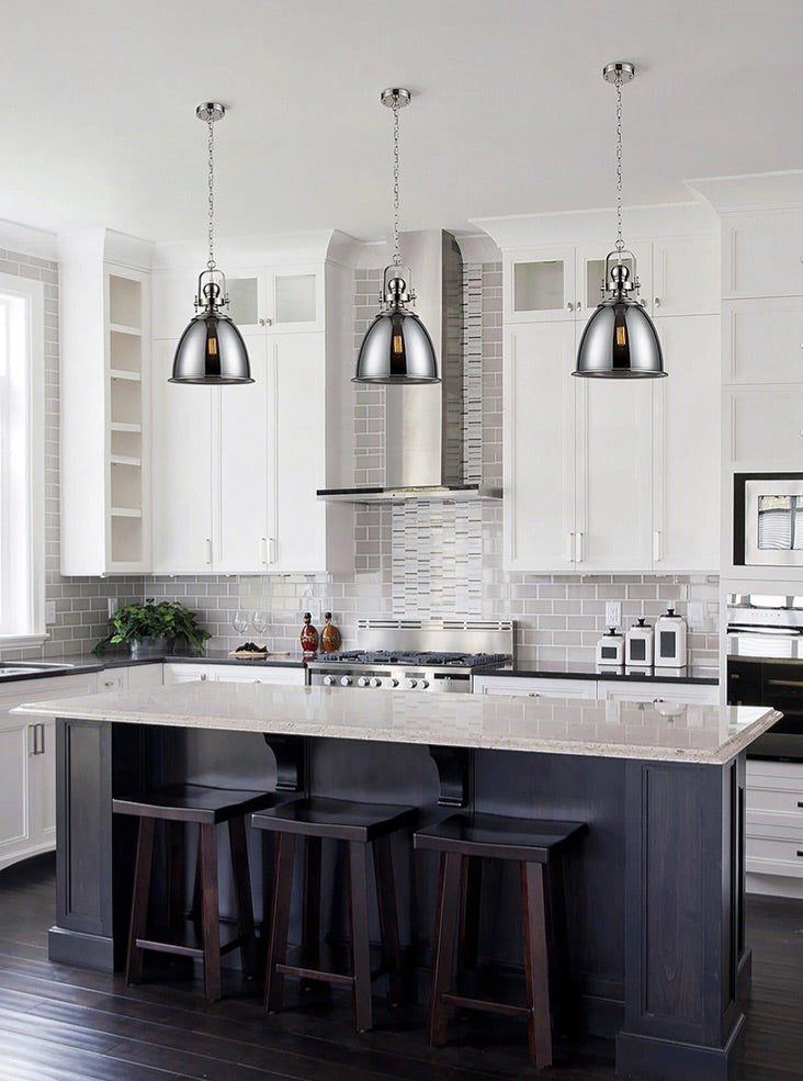 Vista Smoked Glass Pendant