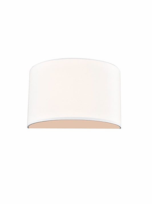 Casey flush half shade wall light
