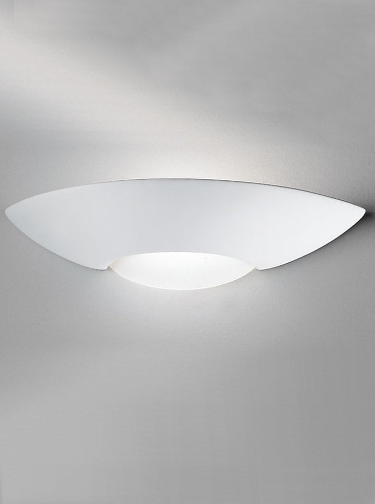 Fresco ceramic uplighter