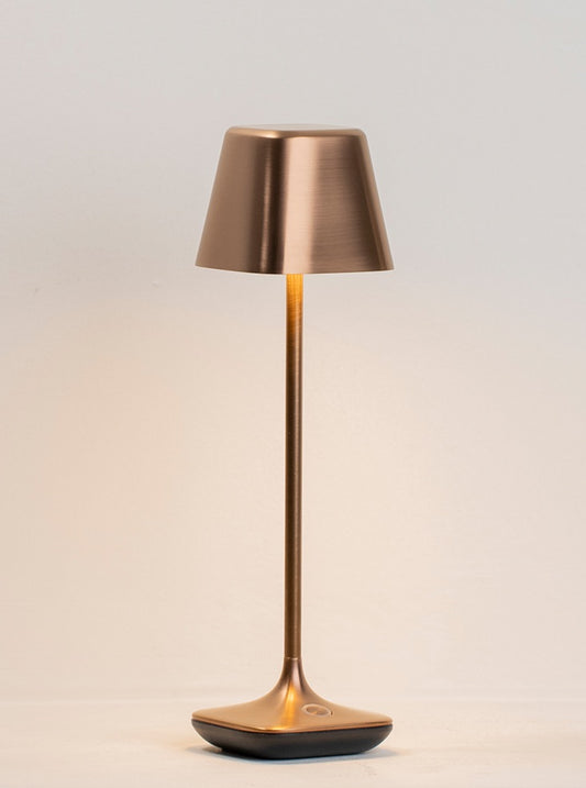 Wanderer Portable Table Lamp in Brushed Bronze