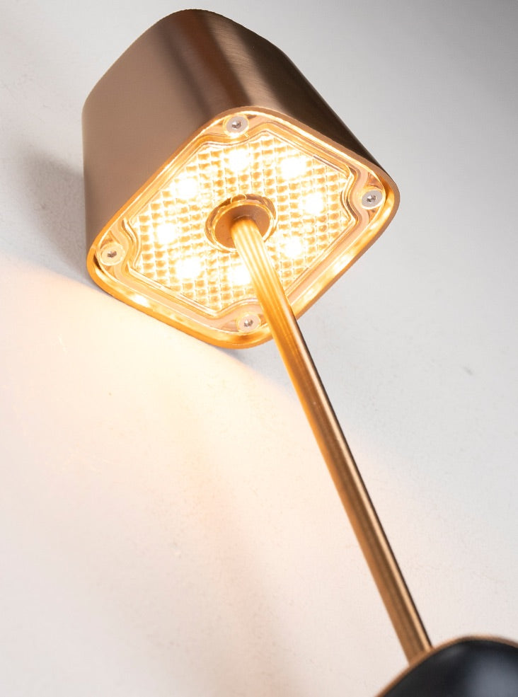 Wanderer Portable Table Lamp in Brushed Bronze