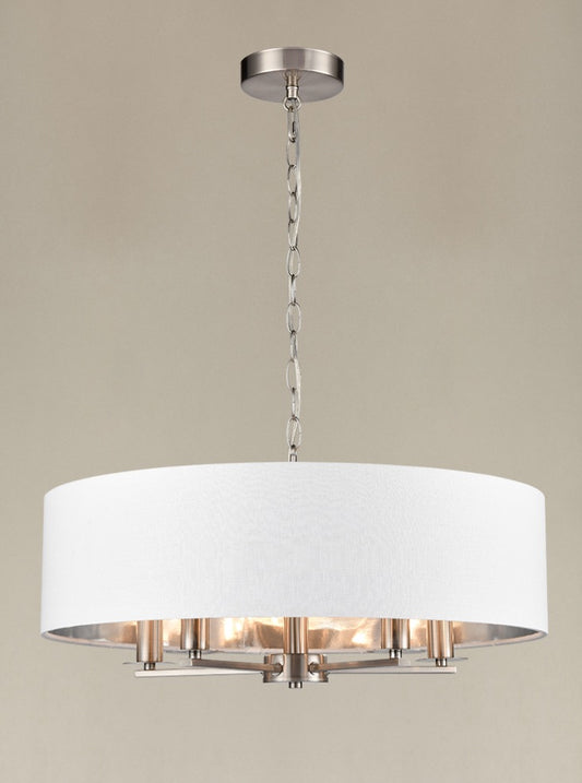 Windsor 5lt Pendant satin nickel