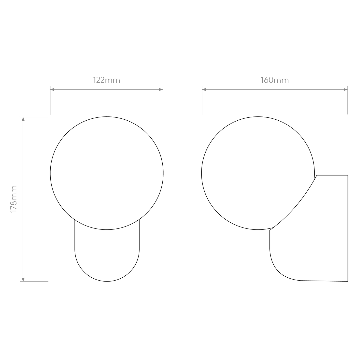 Lyra Wall Single