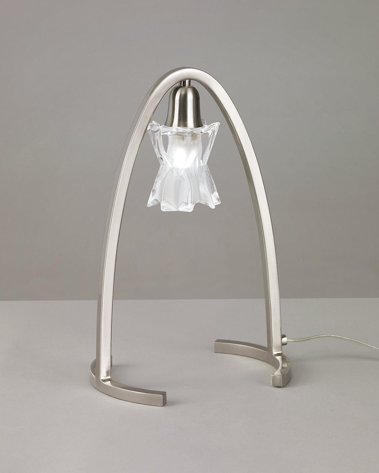 Alaska G9 Table 1 Light G9, Satin Nickel by Mantra