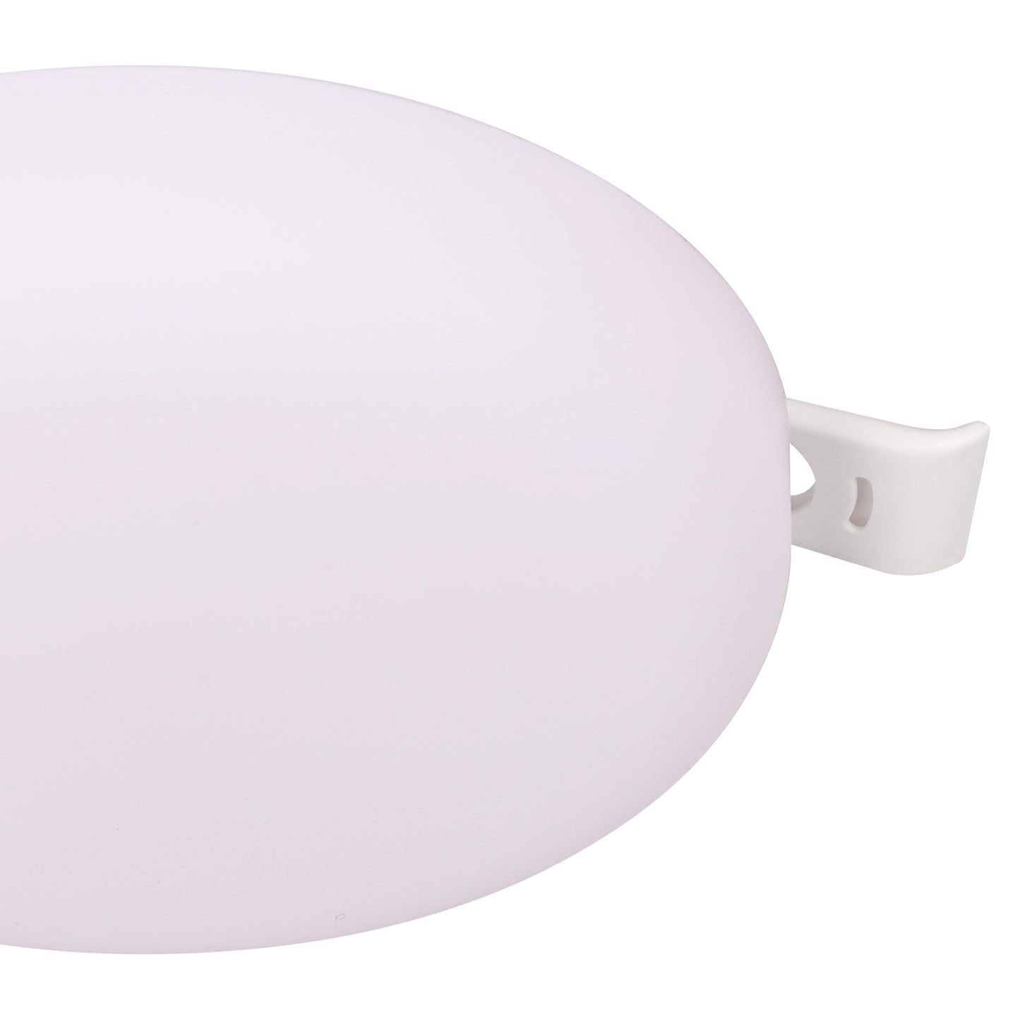 Algarve 100mm Round Downlight, 10W LED, 4000K, 910lm, White, Cut Out 55-70mm, Driver Included, 3yrs Warranty by Mantra