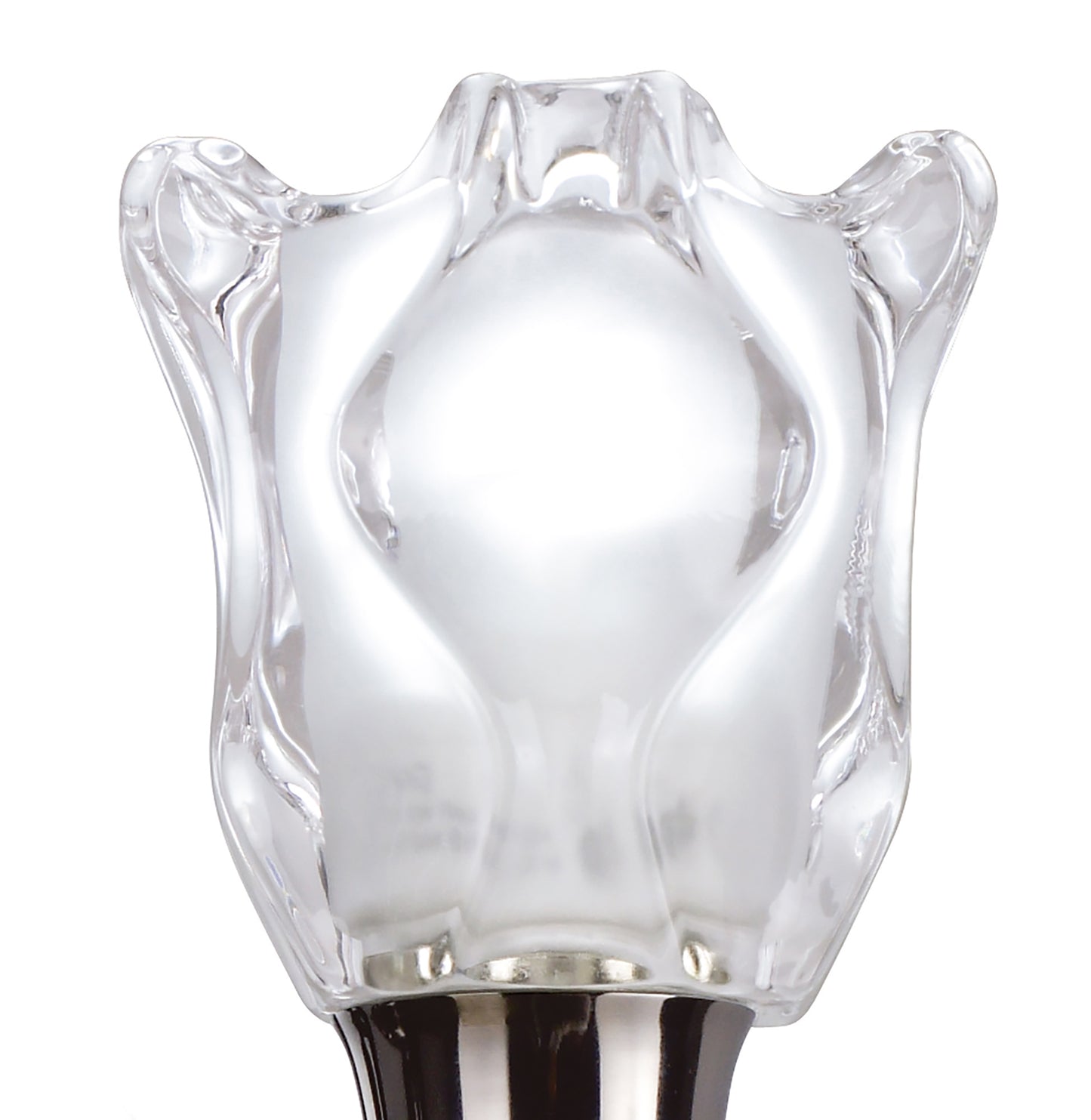 Amel Wall Lamp Switched 2 Light L1/SGU10, Black Chrome, CFL Lamps INCLUDED by Mantra