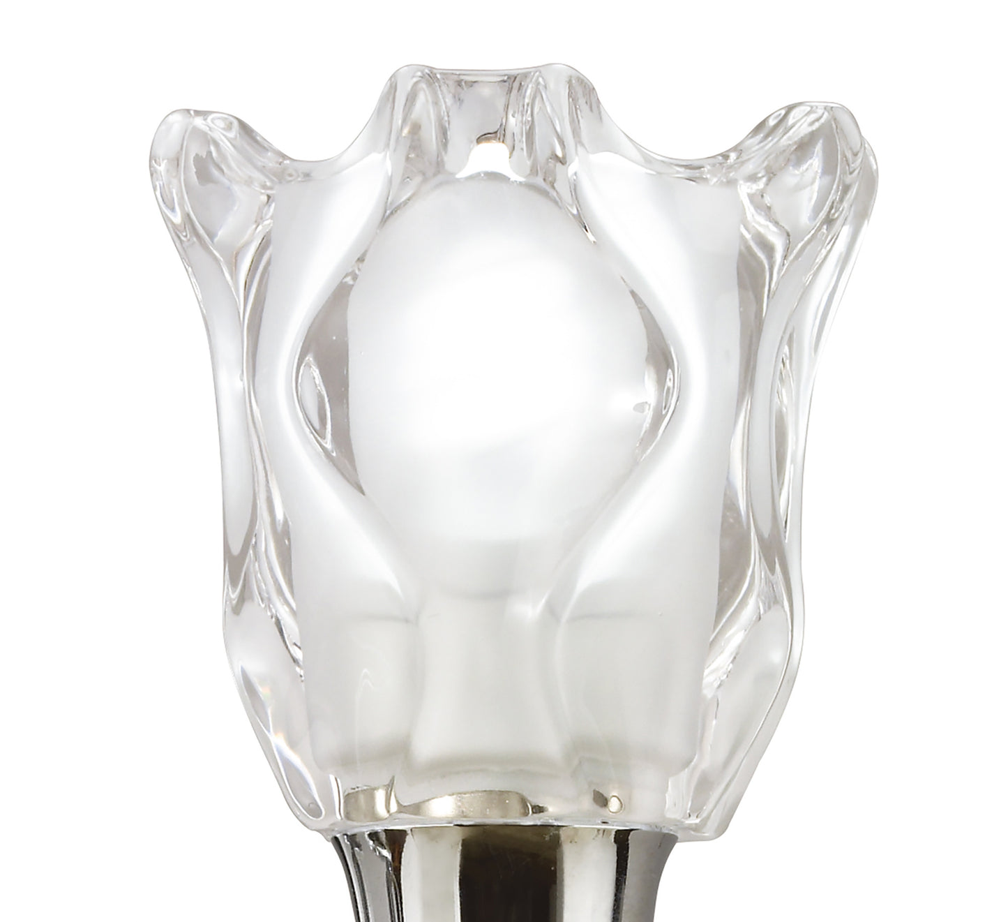 Amel Wall Lamp Switched 2 Light L1/SGU10, Polished Chrome, CFL Lamps INCLUDED by Mantra
