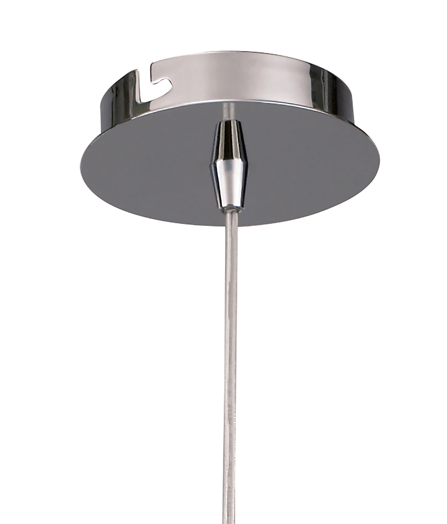 Amel Pendant 1 Light L1/SGU10, Polished Chrome, CFL Lamps INCLUDED by Mantra