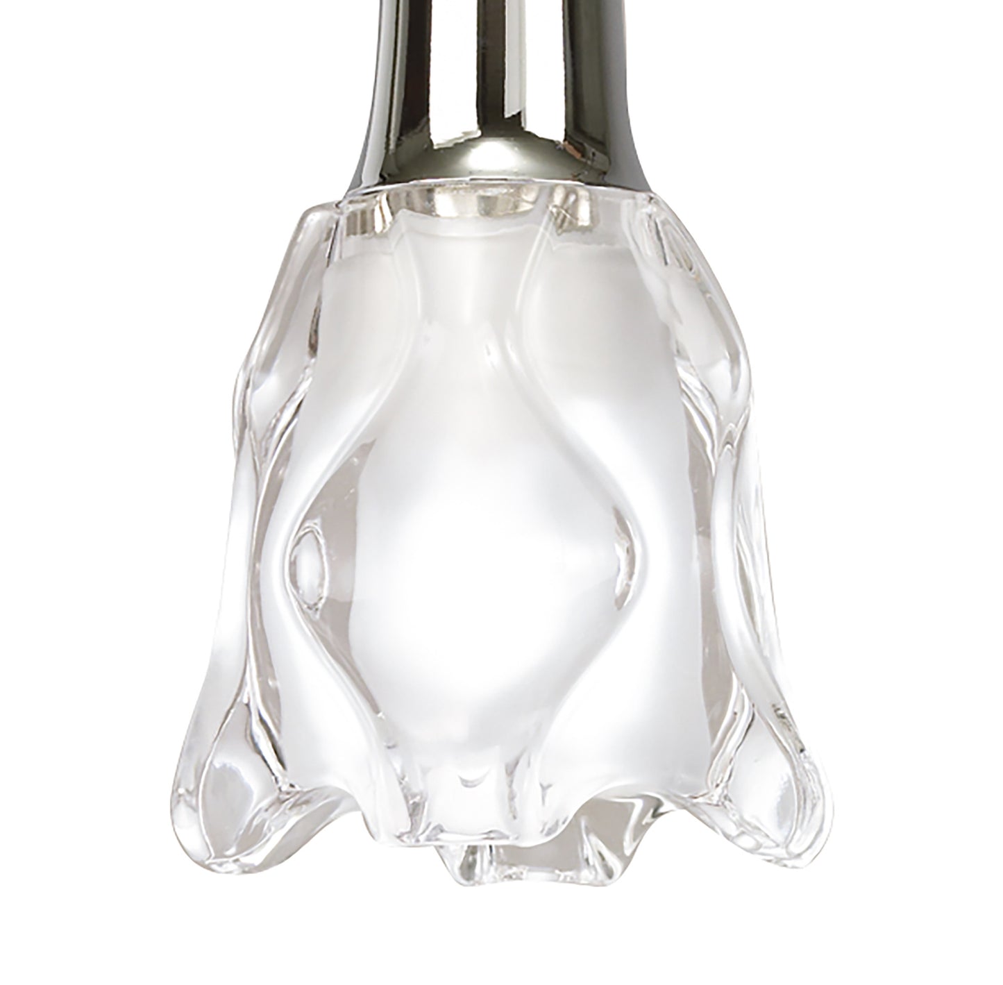 Amel Pendant 1 Light L1/SGU10, Polished Chrome, CFL Lamps INCLUDED by Mantra