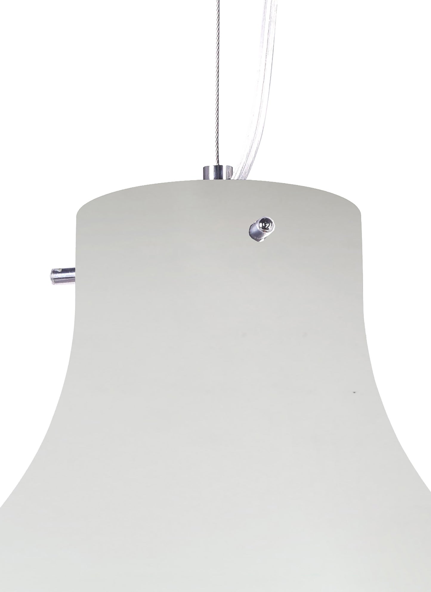Anfora Pendant 28cm Round, 1 x E27 (Max 60W), White by Mantra