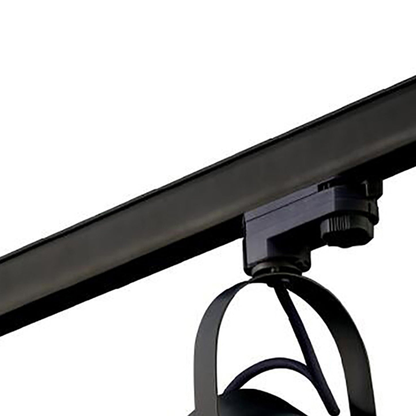 Aruba Track Spot Light, 1 x E27 Max 40W (Not Incl) Black by Mantra