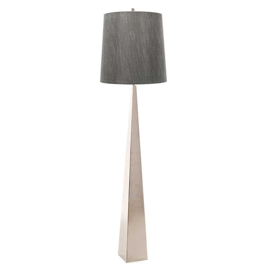 Ascent 1 Light Floor Lamp – Polished Nickel