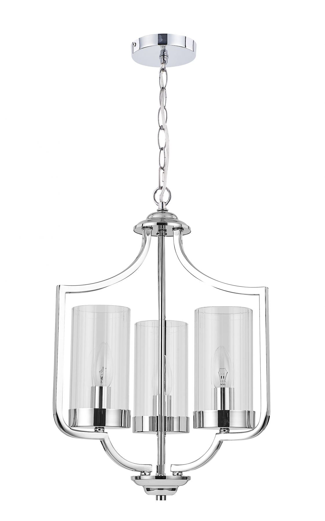 Ashley 3 Light Pendant Polished Chrome