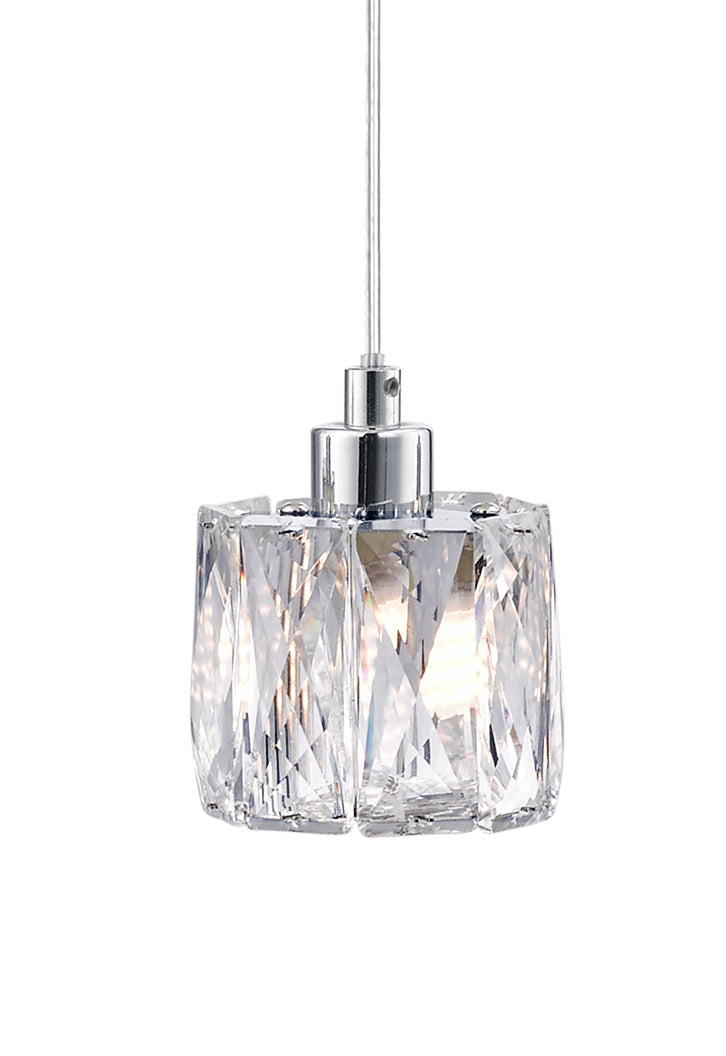 Aurora 3 Light Extra Small Crystal Pendant Bar
