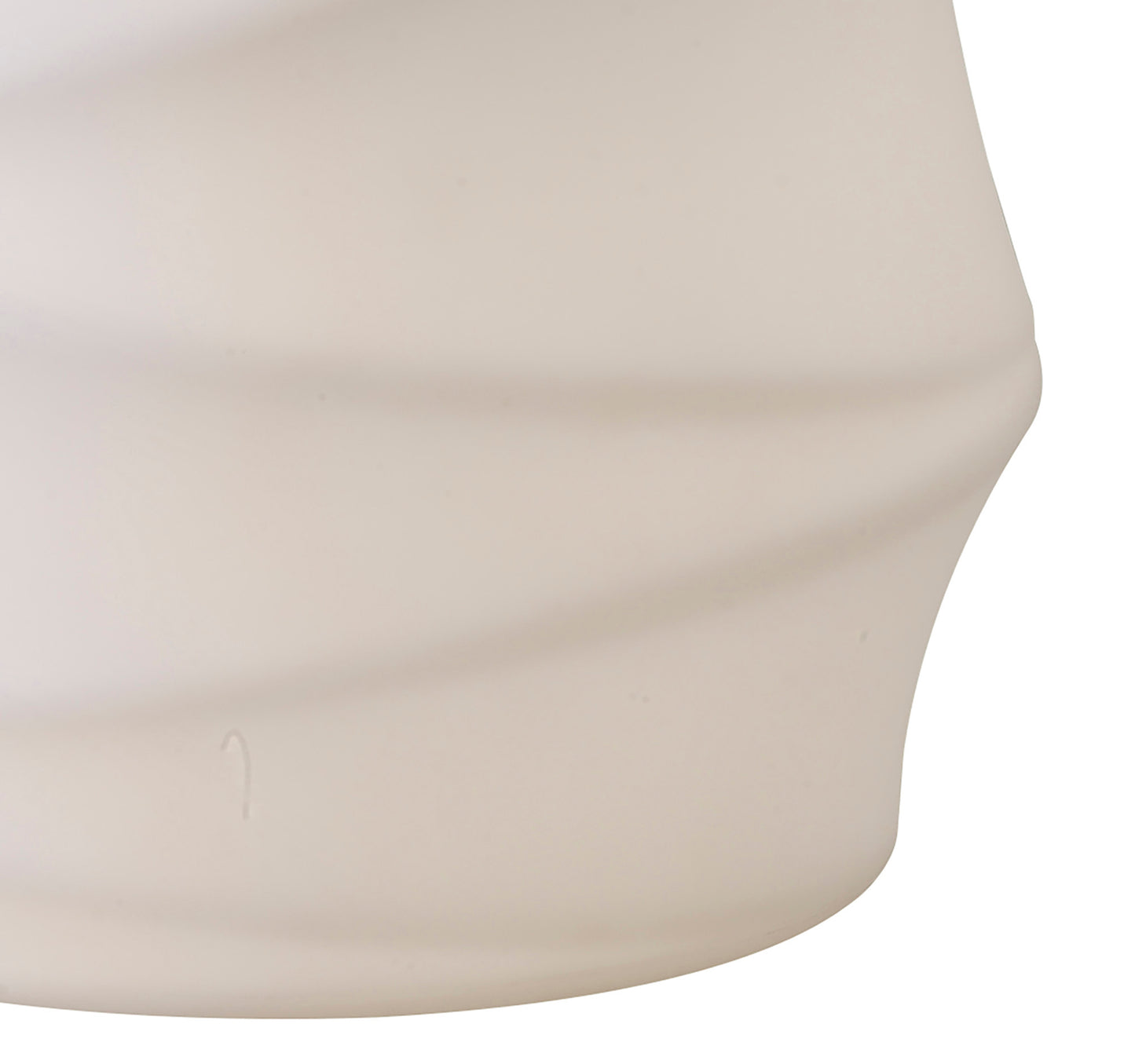 Bambu Stool 1 Light E27 Outdoor IP65, Opal White by Mantra