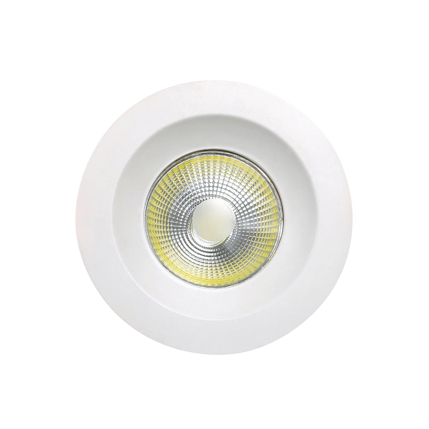 Basico COB Downlight 9.5cm Round 5W COB LED 4000K, 450lm, Matt White, Driver Included, 3yrs Warranty by Mantra