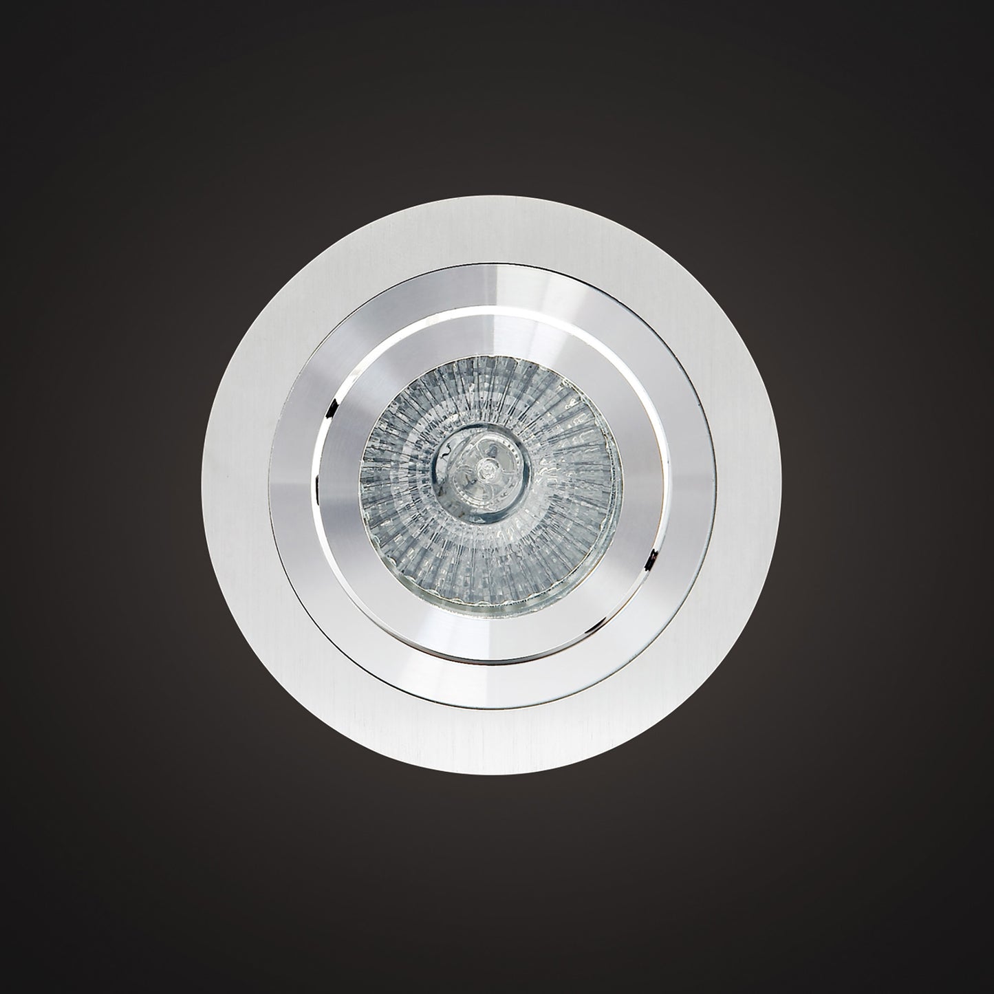 Basico GU10 Swivel Downlight 9.2cm Round 1 x GU10 Max 50W Aluminium, Cut Out: 80mm, Lampholder Included by Mantra
