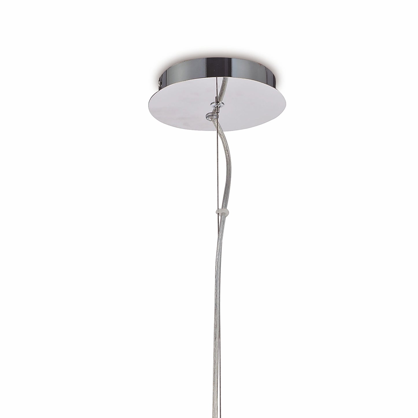 Bola Pendant 50cm Round 3 x E27, Chrome by Mantra