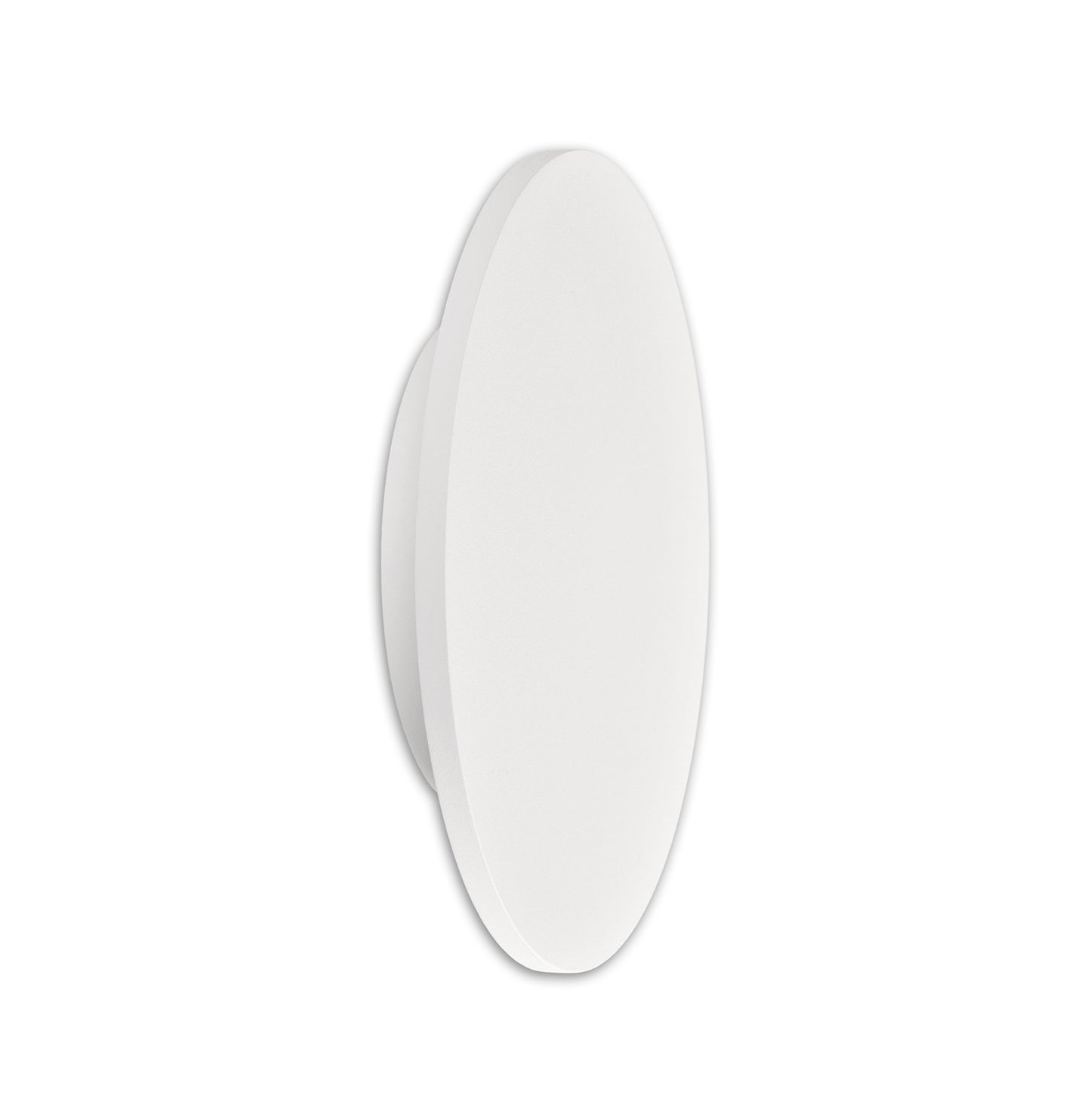 Bora Bora Wall Light 27cm Round 16W LED 3000K, 1350lm, Matte White, 3yrs Warranty by Mantra