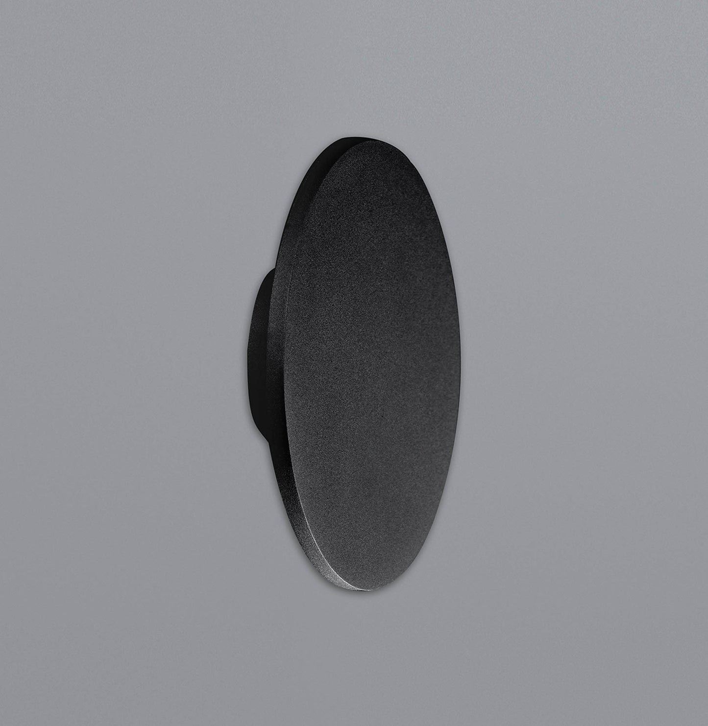 Bora Bora Wall Light 18cm Round 12W LED 2700K, 1080lm, Matt Black, 3yrs Warranty by Mantra