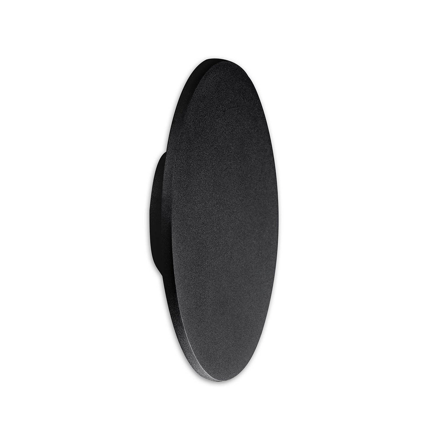 Bora Bora Wall Light 27cm Round 16W LED 2700K, 1350lm, Matt Black, 3yrs Warranty by Mantra