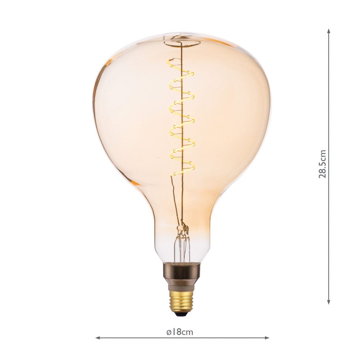 Single Oversized LED Light Bulb (Lamp) ES/E27 4W 265LM