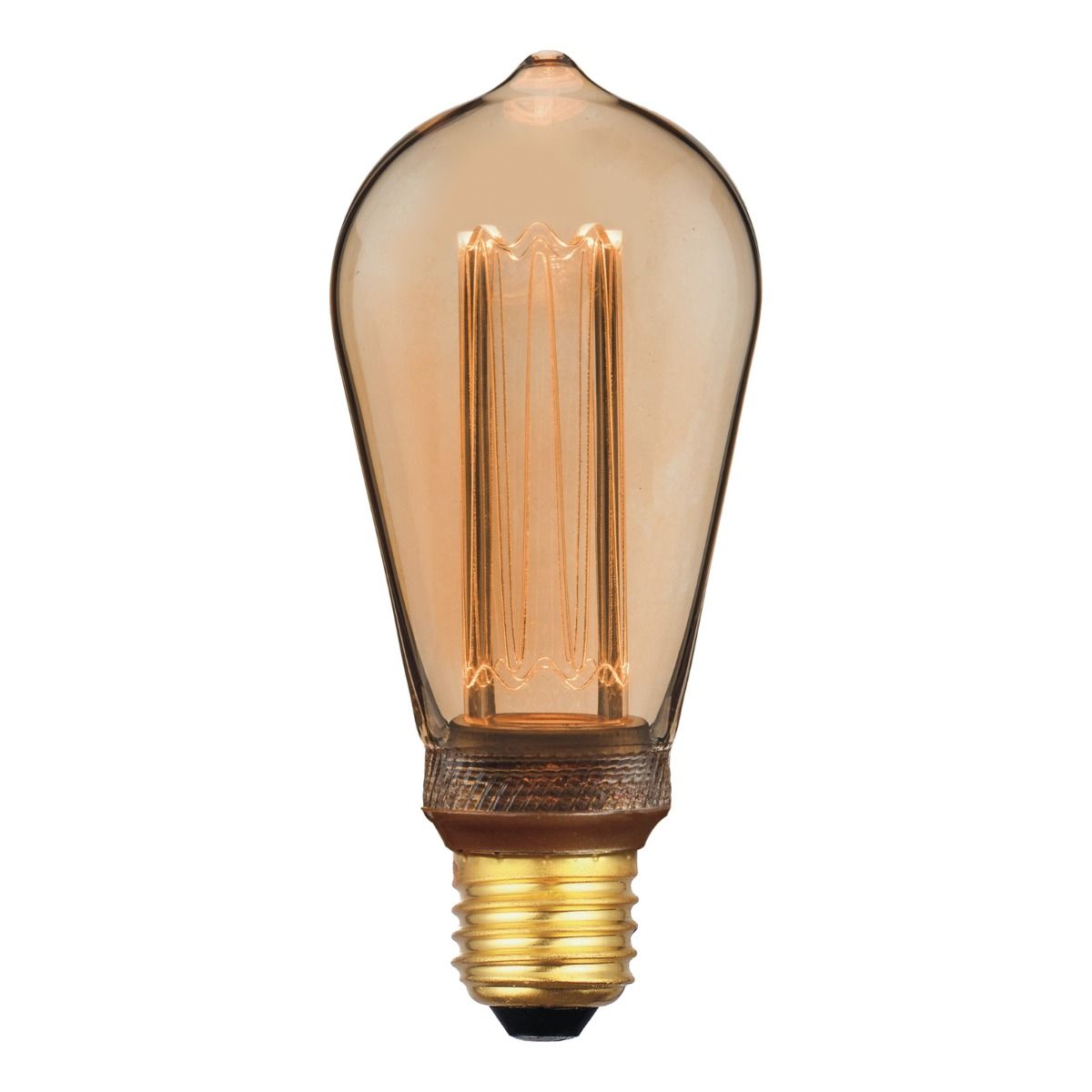 (Pack of 5) LED Rustika Light Bulb (Lamp) ES/E27 3.5W 120LM