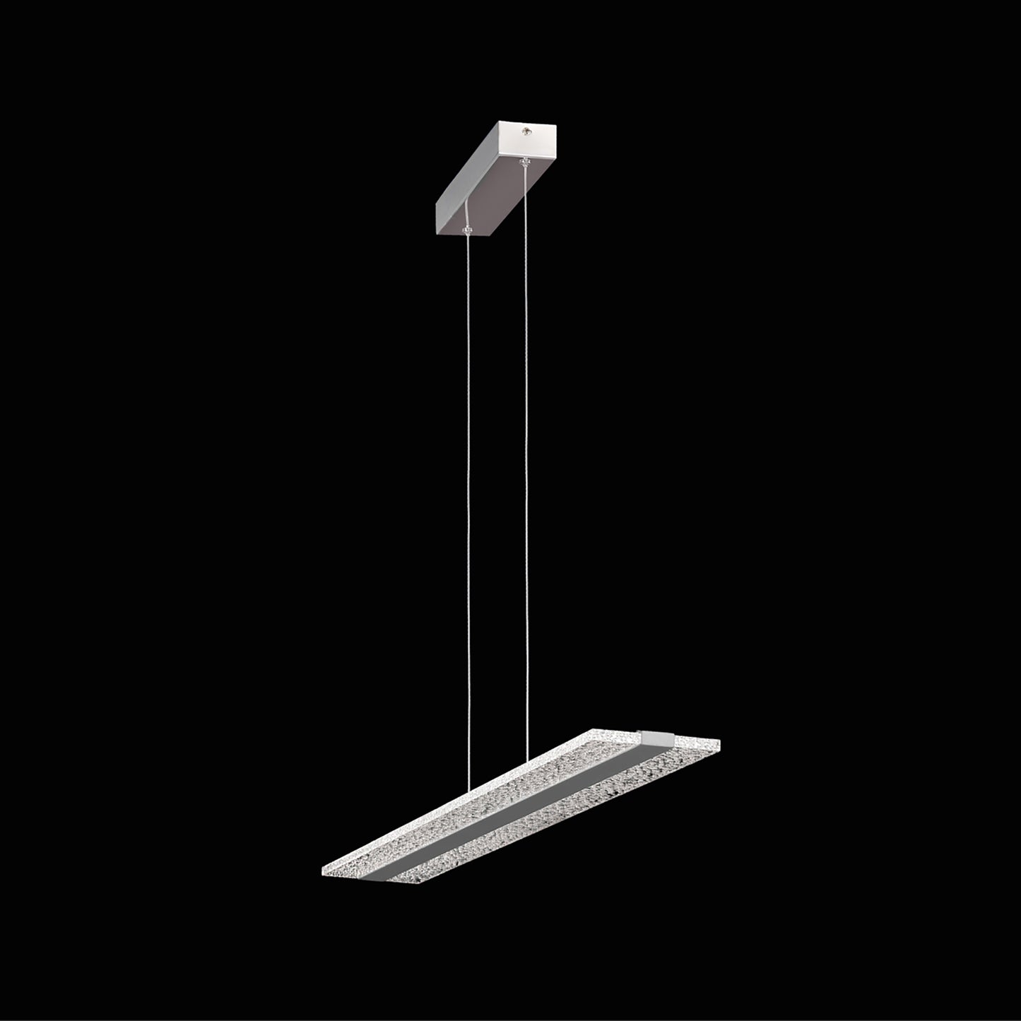 Burbuja Pendant Linear 120cm 48W LED 4000K, 3360lm, Chrome, 3yrs Warranty by Mantra