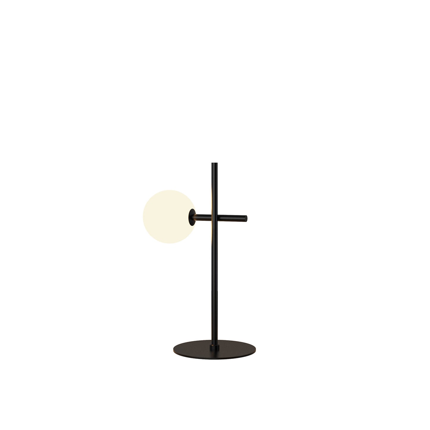 Cellar Table Lamp 1 Light, Replaceable 5W LEDs, 4000K, Black by Mantra
