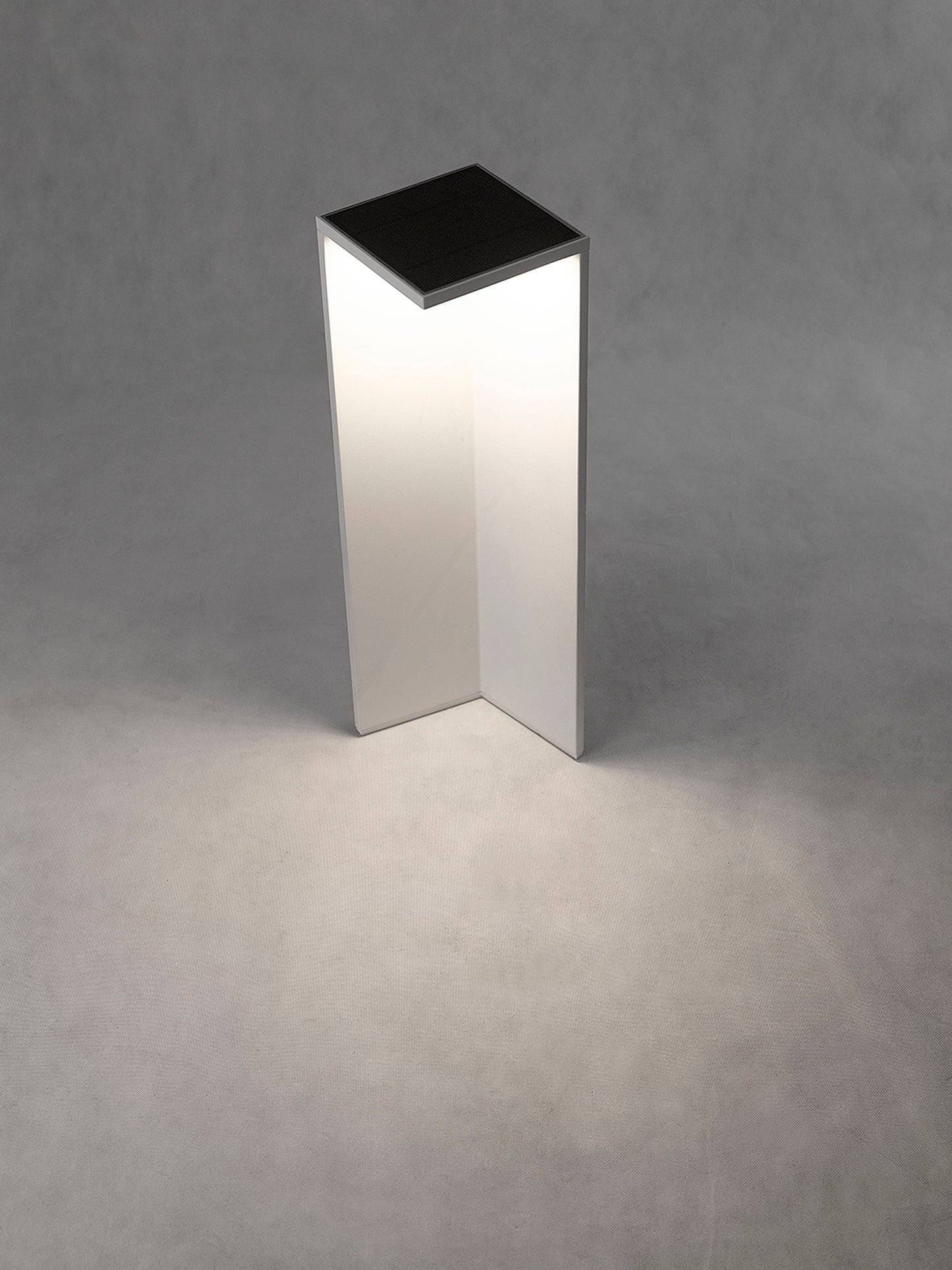 Chevalier Bollard Solar/Sensor, 2.2W LED, 3000K, 188lm, IP54, Graphite, 3yrs Warranty by Mantra
